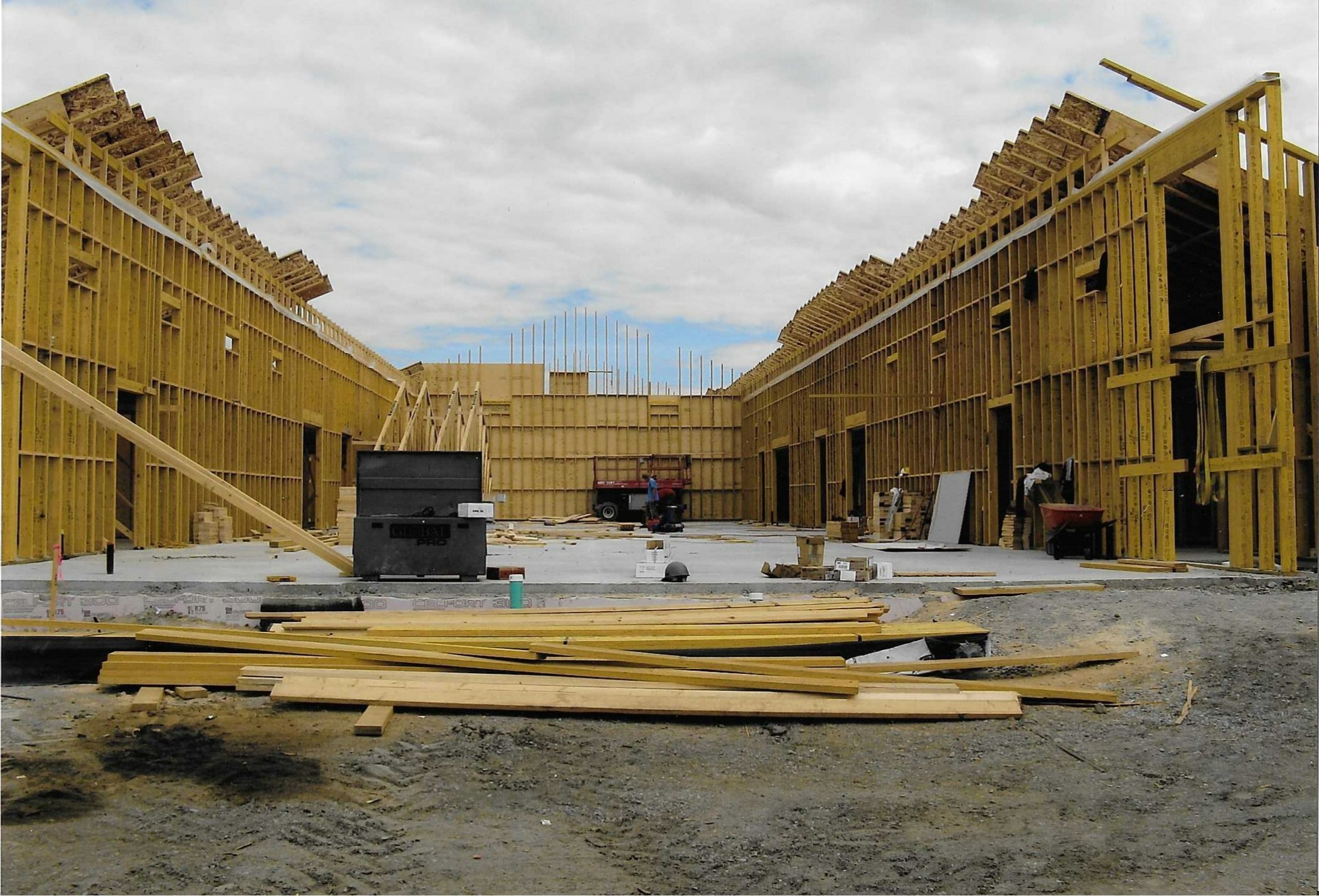 Residential Build — Framing & Roofing Stage